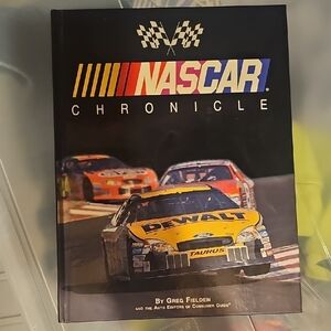 Nascar Chronicle Book - Black, Yellow, Red Cover